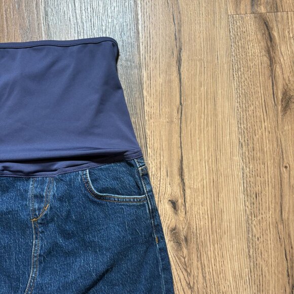 Joe's Jean's The Joplin Maternity Denim Knee Length Skirt Women's Size 27 EUC! - Picture 3 of 8